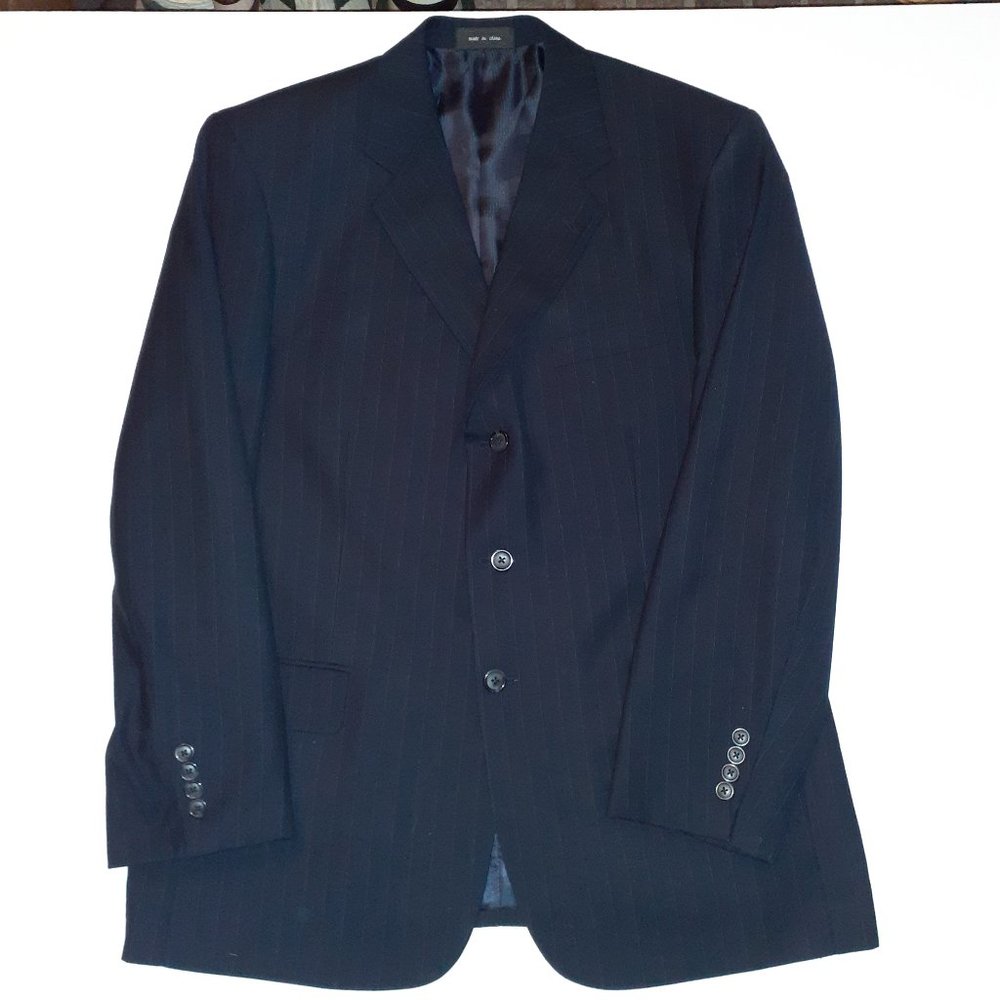 George Men's 3-Button Blazer Suit Jacket 42R